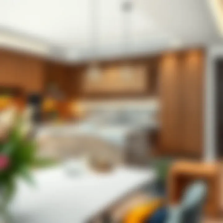 Contemporary Kitchen Island with Unique Materials Contemporary kitchen island with unique materials