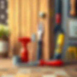 Essential tools for removing an American door handle