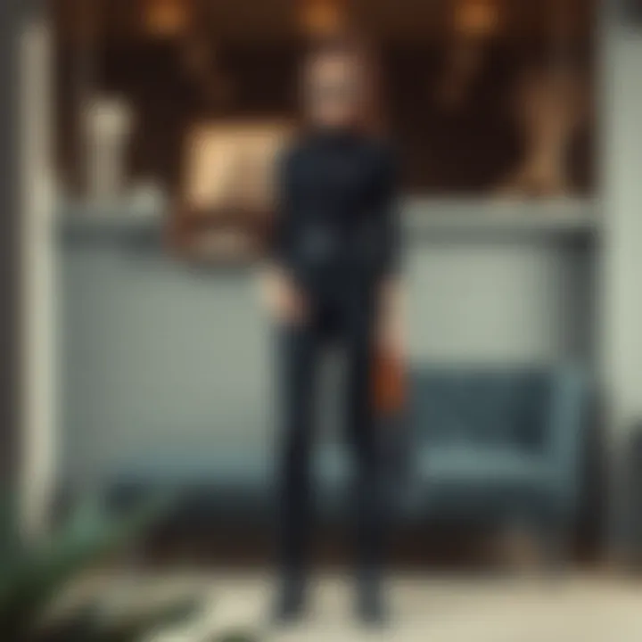 Chic Anthracite Fashion Combinations Fashion ensemble showcasing anthracite tones with matching colors