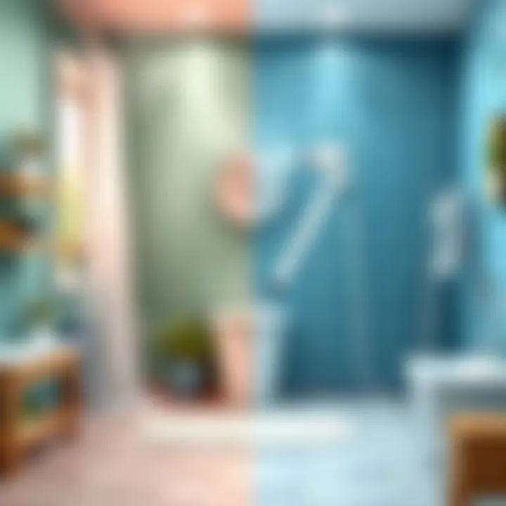 Effective Cleaning with Steam Technology Comparison of cleaning results before and after steam cleaning