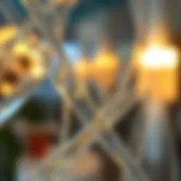 Close-up of glass fabric showcasing its texture and weave.