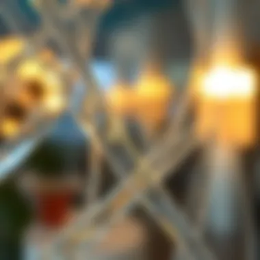 The Intricate Weave of Glass Fabric Close-up of glass fabric showcasing its texture and weave.