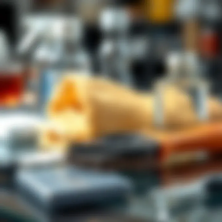 Tools and solutions for glass cleaning