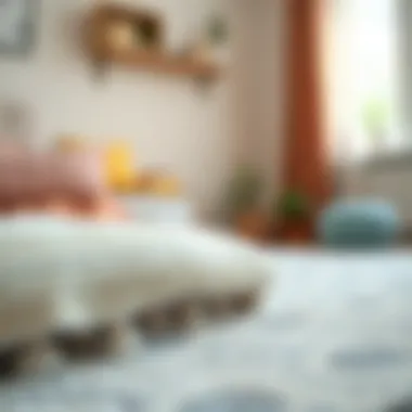 Clean Carpet After Treatment A freshly cleaned carpet without stains