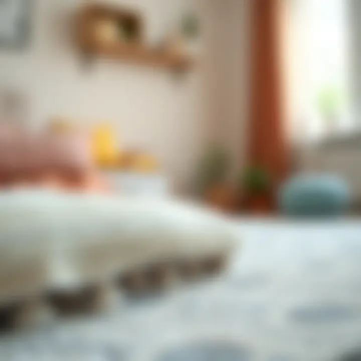 Clean Carpet After Treatment A freshly cleaned carpet without stains