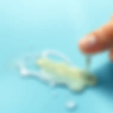 Clean surface after glue removal