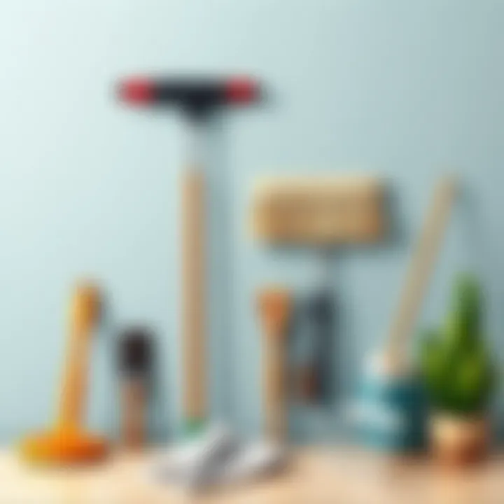 Tools for wall cleaning