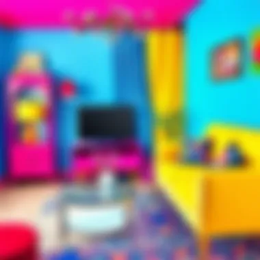 Chic and Colorful Furniture Choices Stylish Colorful Furniture