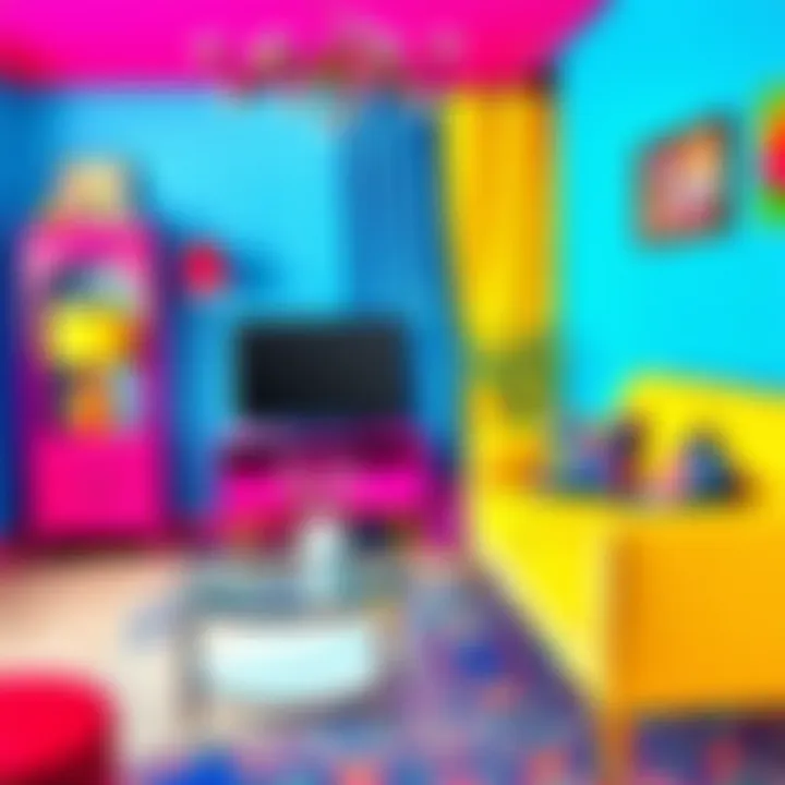 Chic and Colorful Furniture Choices Stylish Colorful Furniture