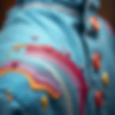 Common paint types on clothing