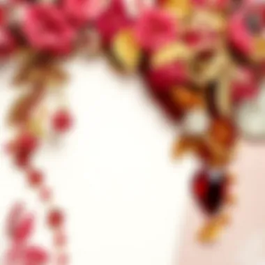 Artistry in Trousseau Design Creative embellishments on a wedding trousseau