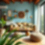 Creative use of recycled materials for home decor