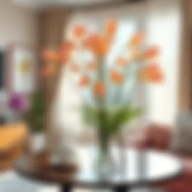 Decorative Use of Spoon Flowers in Home