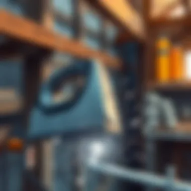 A detailed view of iron being used in modern construction