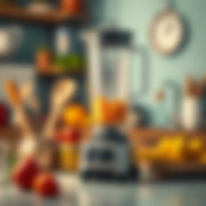 Energy efficiency in blender usage