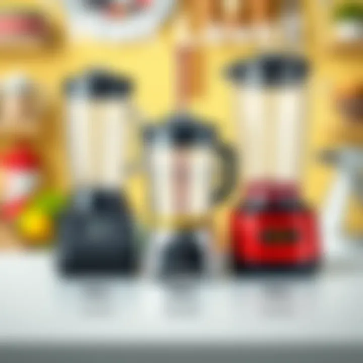 Comparison of different watt levels in blenders