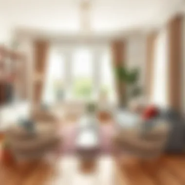 Cozy Living Room with Refurbished Chairs Cozy living room featuring refurbished chairs with modern decor