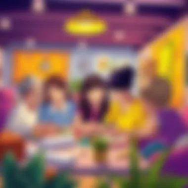 Creative Activities for All Ages Group enjoying a creative indoor activity