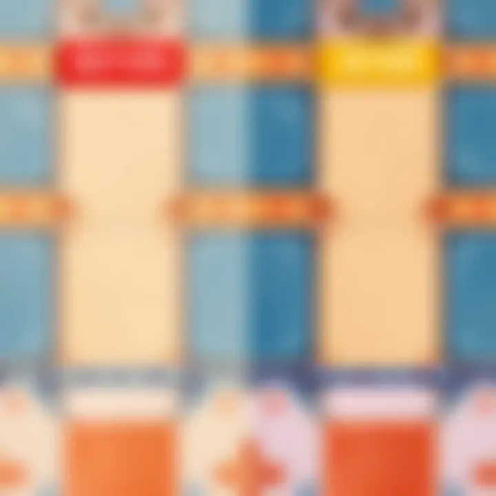 Before and after transformation of tiles