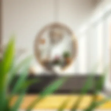 Promoting Tranquility and Harmony Mirror arrangement promoting tranquility and harmony