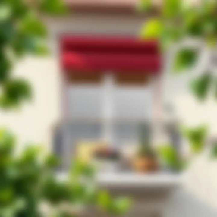 Functional balcony closure featuring modular elements