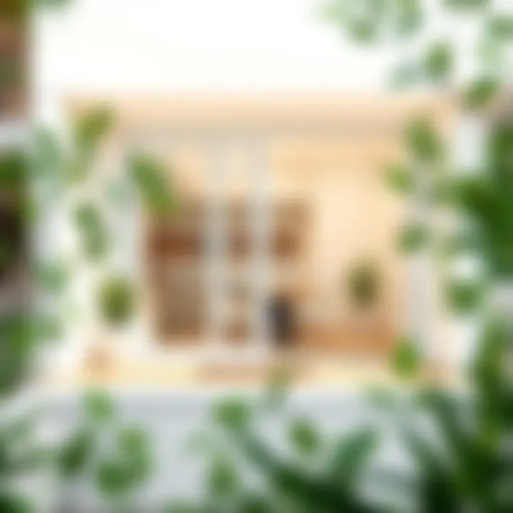 Modern balcony transformation using sliding doors