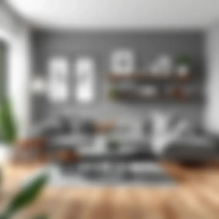 Emotional impact of gray tones in home decor