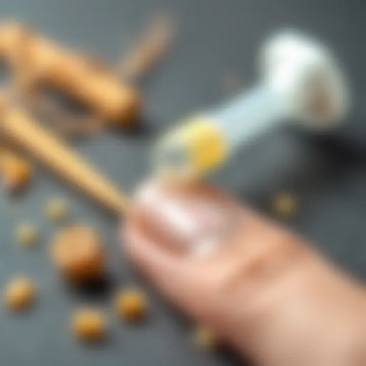 Home solutions for adhesive extraction