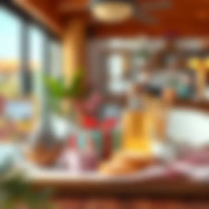 Modern gift options beautifully presented for a breakfast gathering