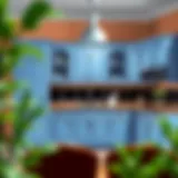 Transform Your Kitchen Cabinets Elegant kitchen cabinet transformation with oil paint