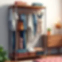 Creative clothing storage solutions