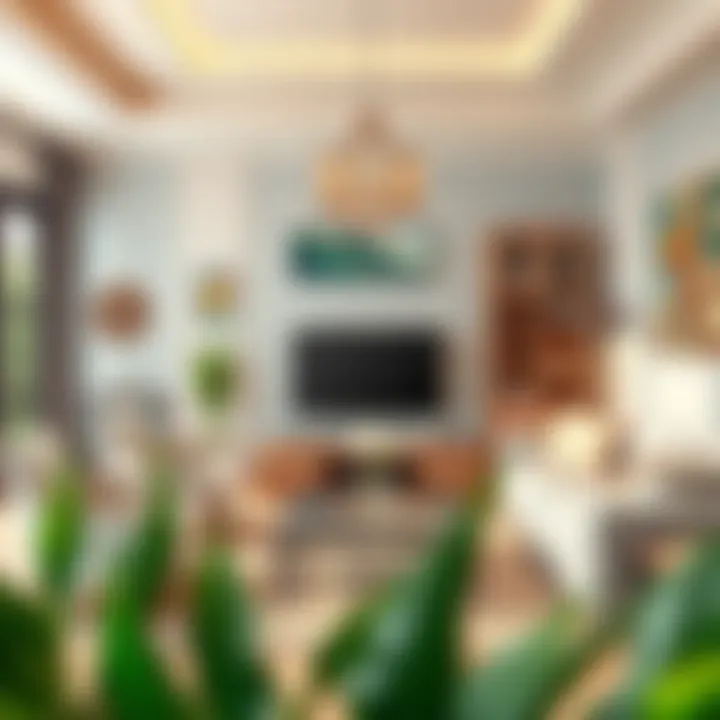 Elegant Living Room with Renewed Furniture An elegant living room featuring renewed furniture