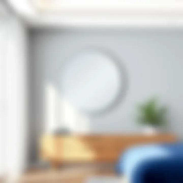 Minimalist design portmanto with mirror