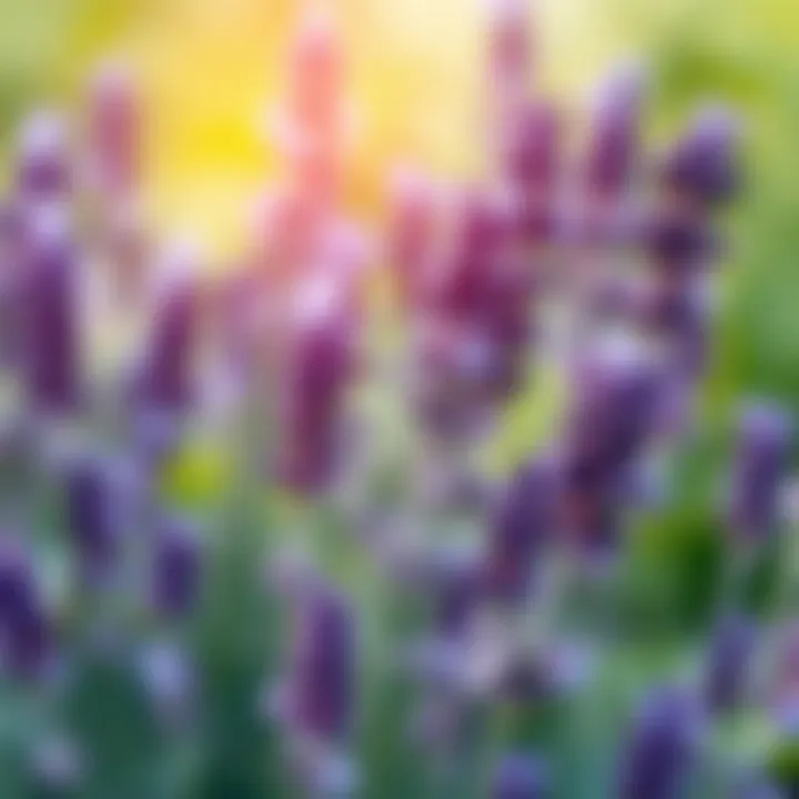 Lavender used in natural pest control