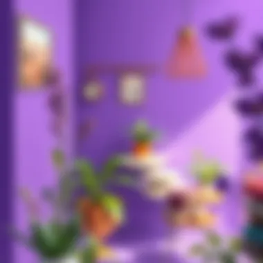 Psychological impact of the color purple