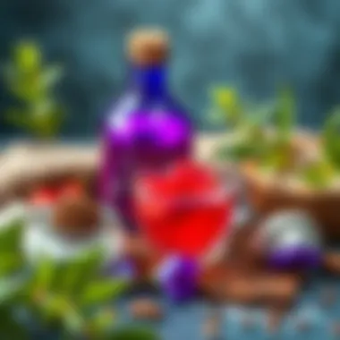 Natural cleaning ingredients for stain removal