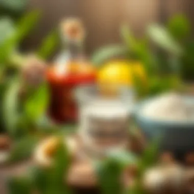 Natural ingredients for stain removal