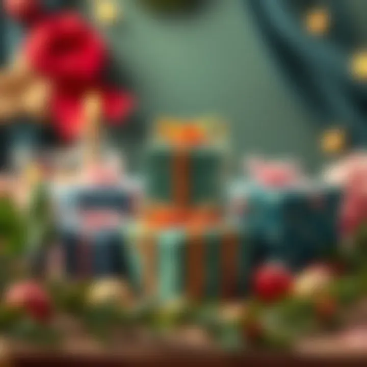 A collection of unique DIY gift ideas arranged artistically