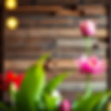 Unique Pallet Wall Art Pallet wall art showcasing unique designs and textures