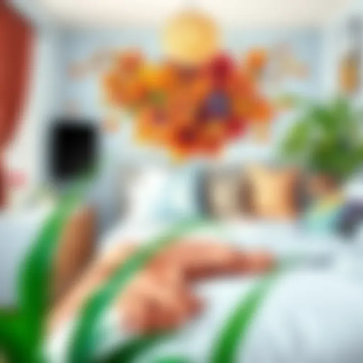 Personalized decor in a new bedroom