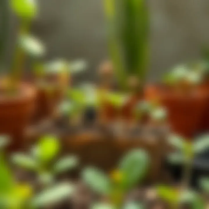 Nurturing environment for growing seeds