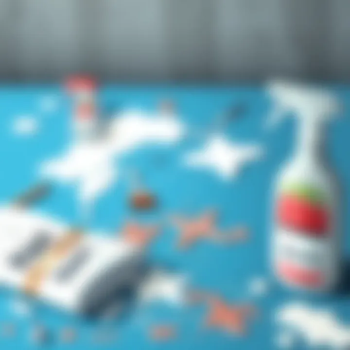 Practical tips for cleaning paint stains