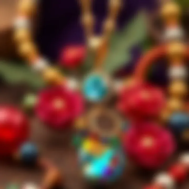 Handcrafted jewelry showcasing unique personal touches and creativity