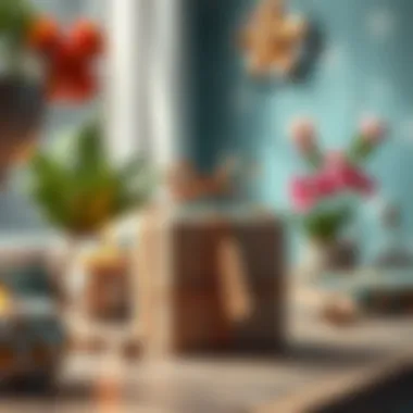 A creative DIY gift idea with personal touches, showcasing handmade elements.