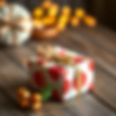 A stylish accessory on a wooden background, ideal for a unique present.