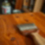 Wood surface preparation for painting