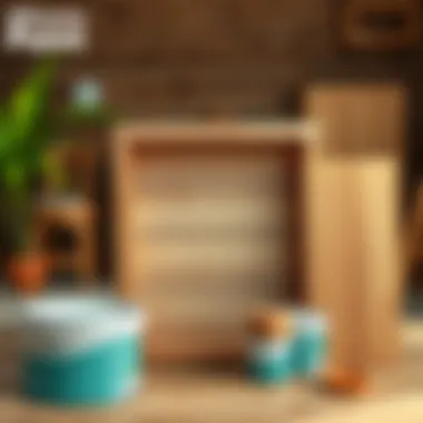 Finished wood project with silicone paint