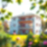 Architectural blueprint of a duplex