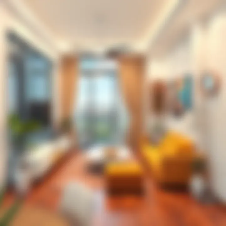 Interior design layout for duplex