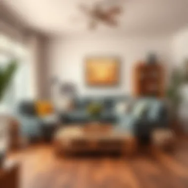 Cozy Pallet Furniture Arrangement Stylish pallet furniture arrangement in a cozy living room